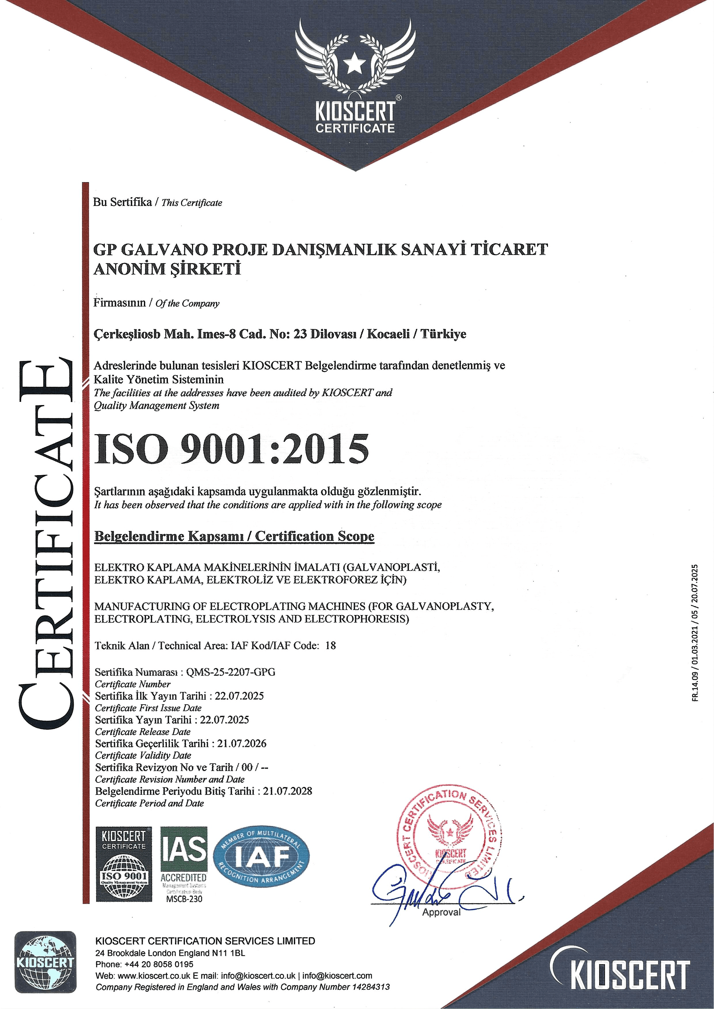 ISO 9001:2015