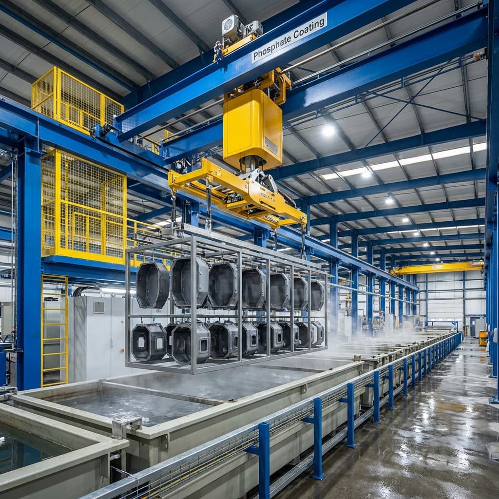 Boya Altı Fosfat Kaplama